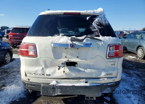 2007 Saturn Outlook Xr from USA, damaged, VIN 5GZEV237X7J108687